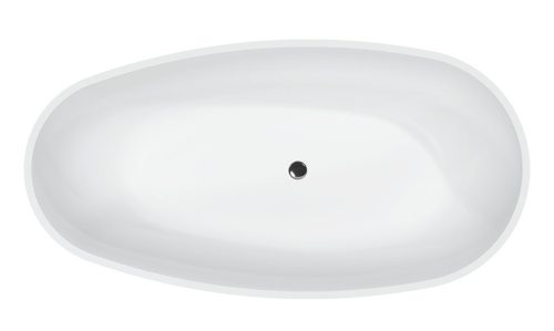 M-Acryl Prestige Vanilla 168x86 szabadon álló műmárvány kád