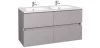 Elois Grey 120 cm fürdőszobabútor szekrény