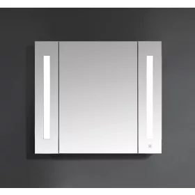 Canaria 80 cm tükrösszekrény LED világítással kívül