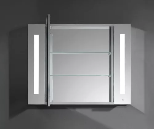 Canaria 80 cm tükrösszekrény LED világítással belül