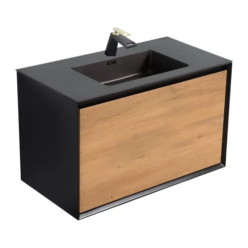 Wellis Tenebra 90 cm fürdőszobabútor