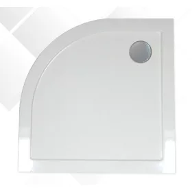 Wellis SMC 90x90 cm íves akril zuhanytálca lapos
