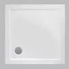 Wellis SMC 90x90 szögletes lapos akril zuhanytálca