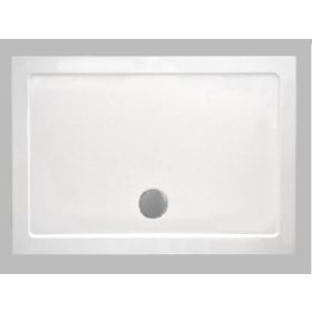 Wellis SMC 120x90 akril téglalap zuhanytálca lapos