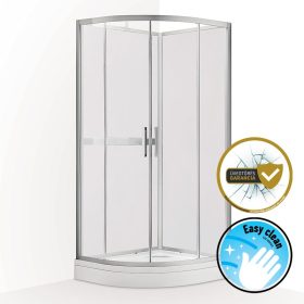 Wellis Vivara 90x90 íves hátfalas komplett zuhanykabin  Wellis Vivara 90x90 íves hátfalas komplett zuhanykabin