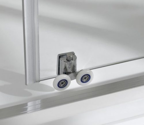 Caprera 90x90 íves zuhanykabin görgők