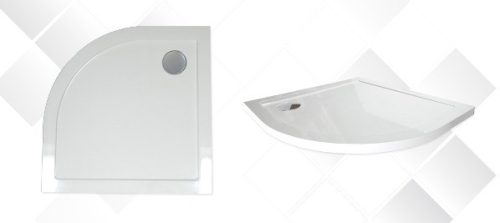 SMC lapos zuhanytálca