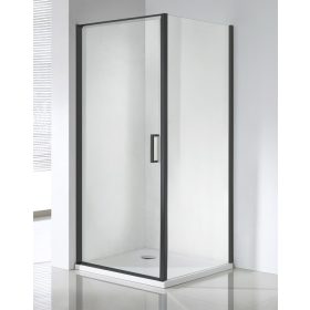 Wellis Quadrum Black 90x90 szögletes zuhanykabin