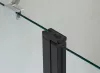 Quadrum Black 90x90 szögletes zuhanykabin profil