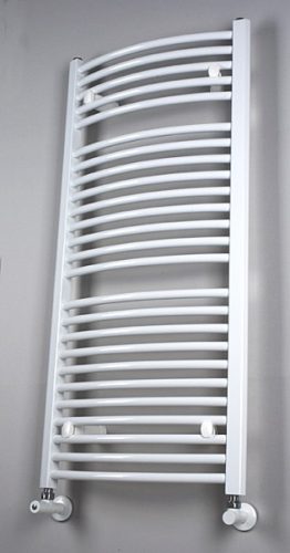 Wezyr 500x944 íves fürdőszobai csőradiátor