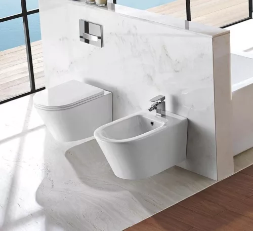 Clement Rimless fali WC-csésze fotó