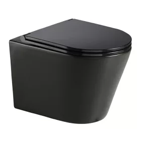 Wellis Clement Black Rimless fali WC-csésze