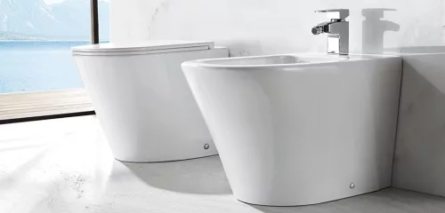 Wellis Clement álló WC-csésze Rimless