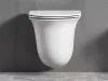 Olivia Rimless fali WC-csésze tetővel