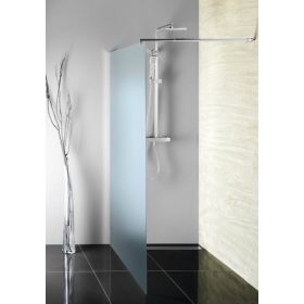 Aqualine Walk in Fix 80 cm zuhanyfal brick