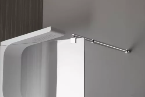 Aqualine Walk in Fix 80 cm zuhanyfal 