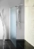 Aqualine Walk in Fix 100 cm zuhanyfal brick