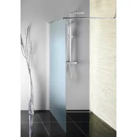 Aqualine Walk in Fix 110 cm zuhanyfal brick