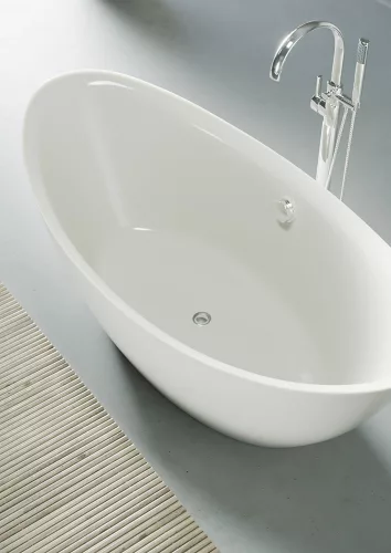 Wellis Arezzo White 180x87 szabadon álló kád