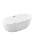 Oval 150x75 szabadon álló  akrilkád
