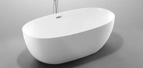 Wellis Oval 150x75 szabadon álló  akrilkád