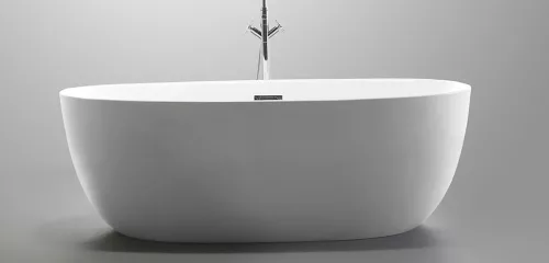 Wellis Oval 150x75 szabadon álló  akrilkád