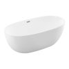 Wellis Oval 186x88 szabadon álló akrilkád
