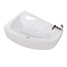 Matana 160 E-Drive hidromasszázs kád Flipper csapteleppel balos