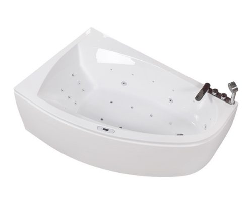 Matana 160 E-Max hidromasszázs kád Flipper csapteleppel balos