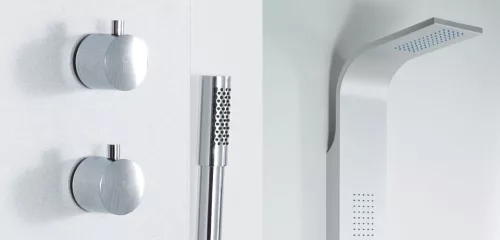 Mariner Silver hidromasszázs zuhanypanel csaptelepek