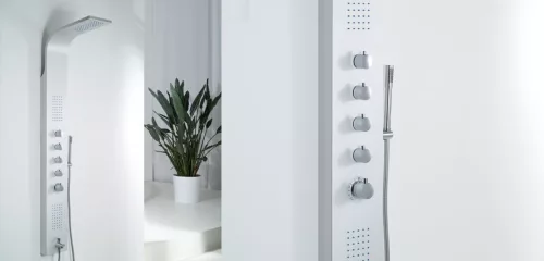 Mariner Silver hidromasszázs zuhanypanel fotók