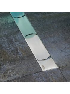 Chrome 850 rozsdamentes acél zuhanyfolyóka