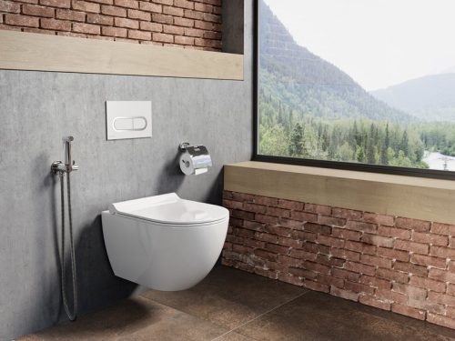 Ravak Uni Chrome RimOff Rimless fali WC csésze