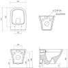 Ravak Classic RimOff Rimless fali WC csésze