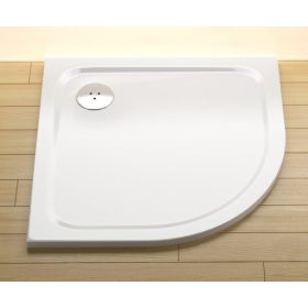   Ravak Elipso Pro Chrome 90x90 íves öntött márvány zuhanytálca