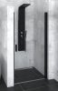 Polysan Zoom Line Black 90 cm nyílóajtós zuhanyajtó 