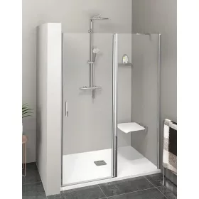 Polysan Zoom Line 130 cm nyílóajtós zuhanyajtó