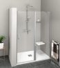 Polysan Zoom Line 140 cm nyílóajtós zuhanyajtó