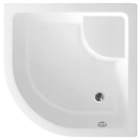 Aqualine C83 80x80 íves magasított zuhanytálca