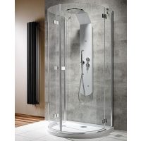 U alakú zuhanykabin